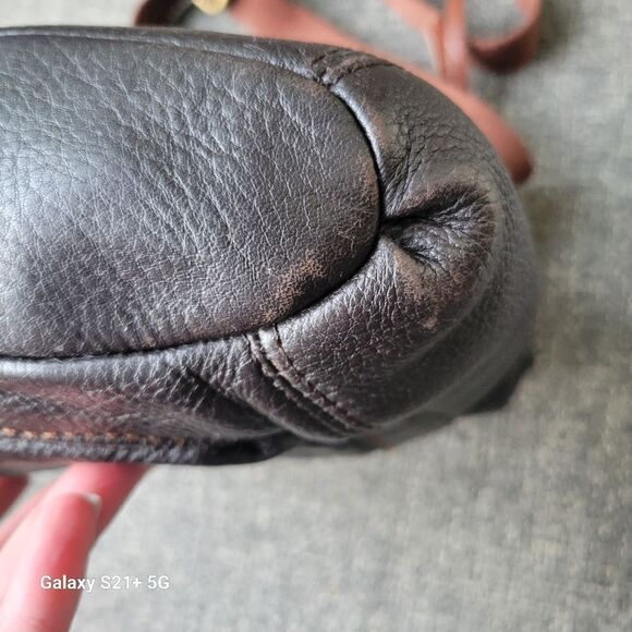The Sak pebbled leather black crossbody bag - Picture 6 of 12